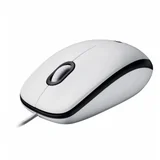 Logitech Miš LOGITECH M100, optical, white, 1000 dpi, USB, 910-006764