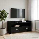 TV ormar 100 x 33 x 47 cm Crni hrast Konstruirano drvo | Eponuda.com