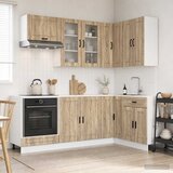  Kuhinjska jedinica PORTO 8 kom. Hrast sonoma Konstruirano drvo | shoptok.hr