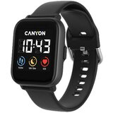 Canyon Smart watch, 1.4inches IPS full touch screen, with music player plastic body, IP68 waterproof, multi-sport mode, compatibility with iOS and android CNS-SW78BB Cene