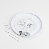  LED plafonsko svetlo LED/12W/230V Ø 32 cm siva/srebrna | Eponuda.com