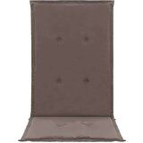  Jastuci za vrtne stolice 4 kom smeđesivi 120x50x3 cm od tkanine | shoptok.hr