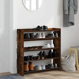 vidaXL Stalak za cipele boja hrasta 80x25x81 cm konstruirano drvo | shoptok.hr