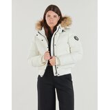 Superdry Everest Hooded Bomber Jacket Bijela Slike