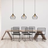 Opviq Wire - 2241 Black Chandelier Cene