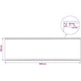 CERADA s rupama Zelena 1,5 x 5 m 260 gsm PE | shoptok.hr