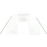  Staklenik s čeličnim okvirom bijeli 60 m² 20 x 3 x 2 m | shoptok.hr