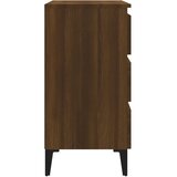  Komoda boja smeđeg hrasta 60 x 35 x 69 cm konstruirano drvo | shoptok.hr