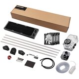 Phanteks EZ-Fit 360 D30-Kit Processor Liquid cooling kit 12 cm Black, Transparent 10 pc(s) | shoptok.hr