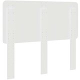  Uzglavlje s uzglavljem Sjajno bijelo 135 cm Konstruirano drvo | shoptok.hr