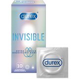 Durex Invisible Extra Lubricated 10 pack Cene