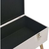 vidaXL Klop s prostorom za shranjevanje 80 cm siv žamet | Shoptok.si