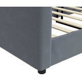  Dnevni ležaj bez madracem tamnosivi 90x190 cm baršunasti | shoptok.hr