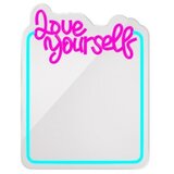 TelForceOne dekorativna neon mirror led rasveta love yourself ( RTV200015 ) | ePonuda.com