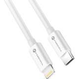 forcell kabel Type-C na Lightning 8-pinski MFi 3A/9V 30W (maks.) C901 1m bel | Shoptok.si