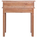  Pisaći stol s ladicama 90 x 50 x 101 cm masivno drvo mahagonija | shoptok.hr