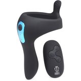 Trinity Vibes Power Taint 7X Silicone Cock and Ball Ring with Remote | Shoptok.si