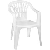 OKI SET 6 KOM PLASTICNA STOLICA BELA | ePonuda.com