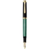 Pelikan nalivno pero M400 Souverän, črno/zelen, F konica, v darilni škatlici | Shoptok.si