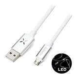Data kabl K257 micro USB 1m beli