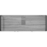  Set ormarića za kupaonicu 4 kom. Siva Sonoma 40 x 36 x 200 5 cm - Siva Sonoma Ormar ispod sudopera (3 vrata) + viseći ormar + ku | shoptok.hr