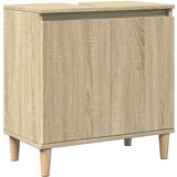 vidaXL Omarica za umivalnik sonoma hrast 58x33x60 cm inženirski les | Shoptok.si