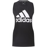 Adidas Športni top črna / bela | Shoptok.si