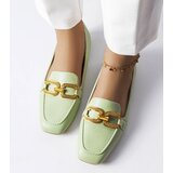 Gemre Green moccasins with a Rousseau buckle | shoptok.hr