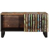 Furnova Klubska mizica 80x51x40 cm trden akacijev les, (21914484) | Shoptok.si