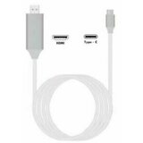 Linkom kabl tip c na hdmi + usb 2.0, 2M (povezuje tv + mob) 2M 612 hdmi 2K na(micro+tip c+iphone)povezuje tv+mob 2m Cene