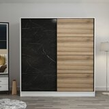 Hanah home Ormar Kale-3969, 180x210x52 cm, Smeđe-crni Cijene
