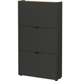 Germania Antracitno sivi set za hodnik 101x200x22 cm Ameca – | shoptok.hr
