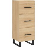  Visoka komoda hrasta sonome 34,5x34x180cm od konstruiranog drva | shoptok.hr