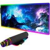  Osvetljena XL LED RGB računalniška podloga za miško in tipkovnico 80x30cm COSMOS | Shoptok.si