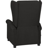 Naslonjač od tkanine crni | shoptok.hr