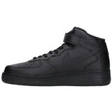 Nike Visoke tenisice 'Air Force 1 Mid '07' crna | shoptok.hr