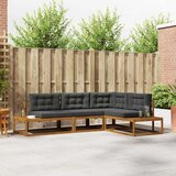  Zunanja garnitura za sedenje Naravna in antracitna, (5000270361) | Shoptok.si
