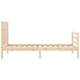  Okvir za krevet s uzglavljem 100x200 cm od masivnog drva | Eponuda.ba