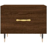  Stolić za kavu smeđa boja hrasta 50x50x40 cm konstruirano drvo | Eponuda.ba