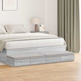  Ladice za krevet s ladicama Siva Sonoma 150 x 36,5 x 16,5 cm | shoptok.hr