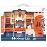 Magic Toys Modern Kitchen narančasto-plava kuhinja sa zvukom i svijetlom | shoptok.hr