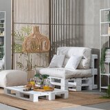 Ixia Belo-bež vrtne sedežne blazine v kompletu 4 ks za palete 80x112 cm – | Shoptok.si