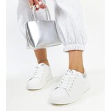 Gemre White-silver platform sneakers Ariam | Shoptok.si