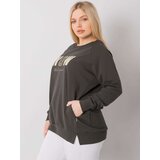RELEVANCE Blouse-RV-BZ-7159.77P-dark khaki | Shoptok.si
