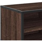 vidaXL TV omarica rjavi hrast 80x34,5x40 cm inženirski les | Shoptok.si