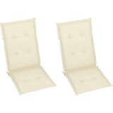  Gugalni stol z blazinami siv trden akacijev les, (20965007) | Shoptok.si
