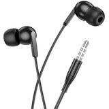  Žičane in-ear slušalice Jack 3.5 mm Hoco M124 crne | shoptok.hr