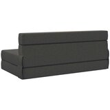 SK foldajući kauč na krevet Tamno siva 203 x 152 x 15 cm - Tamno siva 203 x 152 x 15 cm tkanina | shoptok.hr