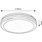 Rabalux Stropna rasvjeta LED 28W 2450lm 3000-6500K IP54 INDRE | shoptok.hr