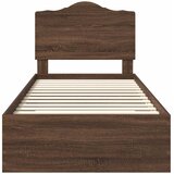 Krevetna konstrukcija Smeđi hrast 70 x 190 cm Konstruirano drvo | shoptok.hr